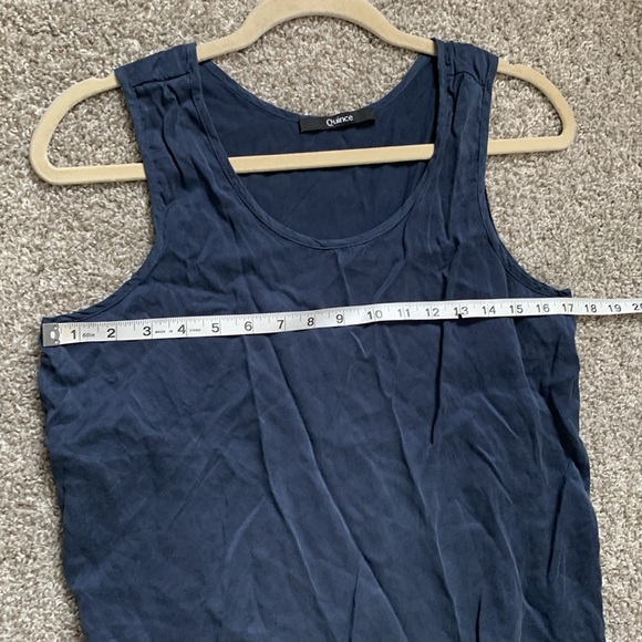 Quince Navy Blue Tank Top - Picture 7 of 8